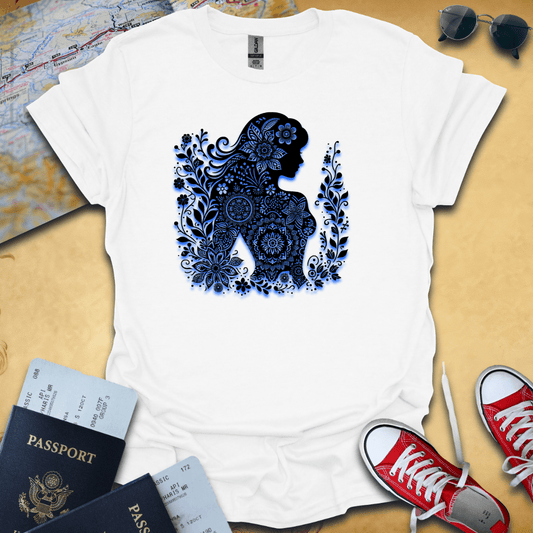 Woman India Mandalas  Travel T-Shirt