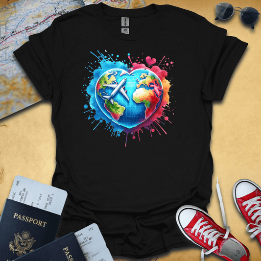 Painted Heart Travel T-Shirt