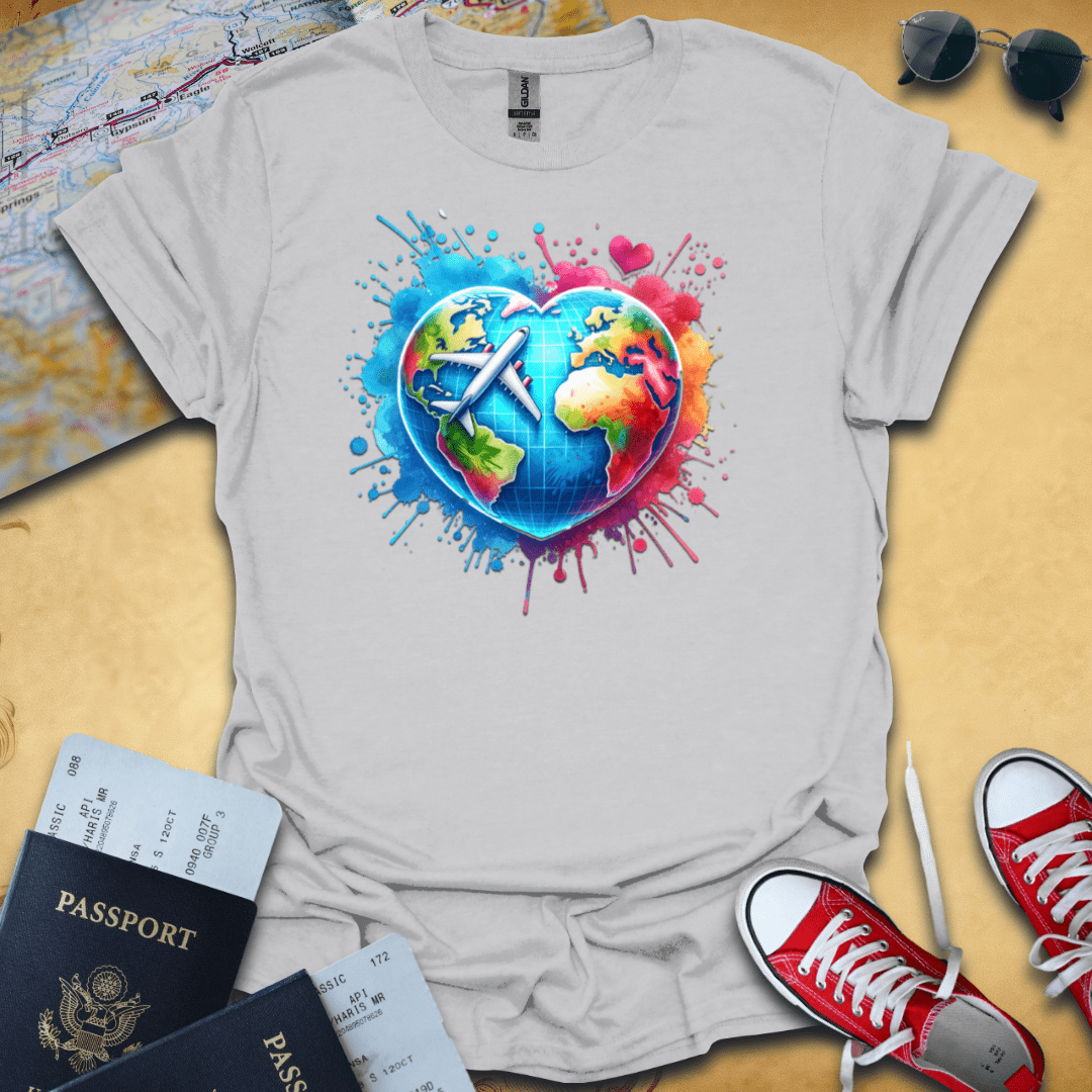 Painted Heart Travel T-Shirt