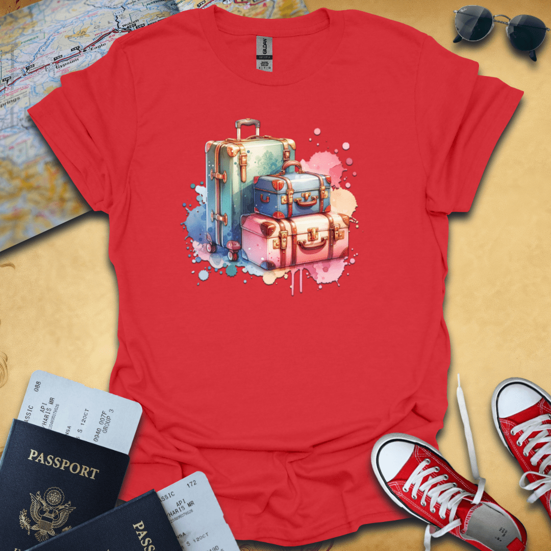 Suitcases Travel T-Shirt