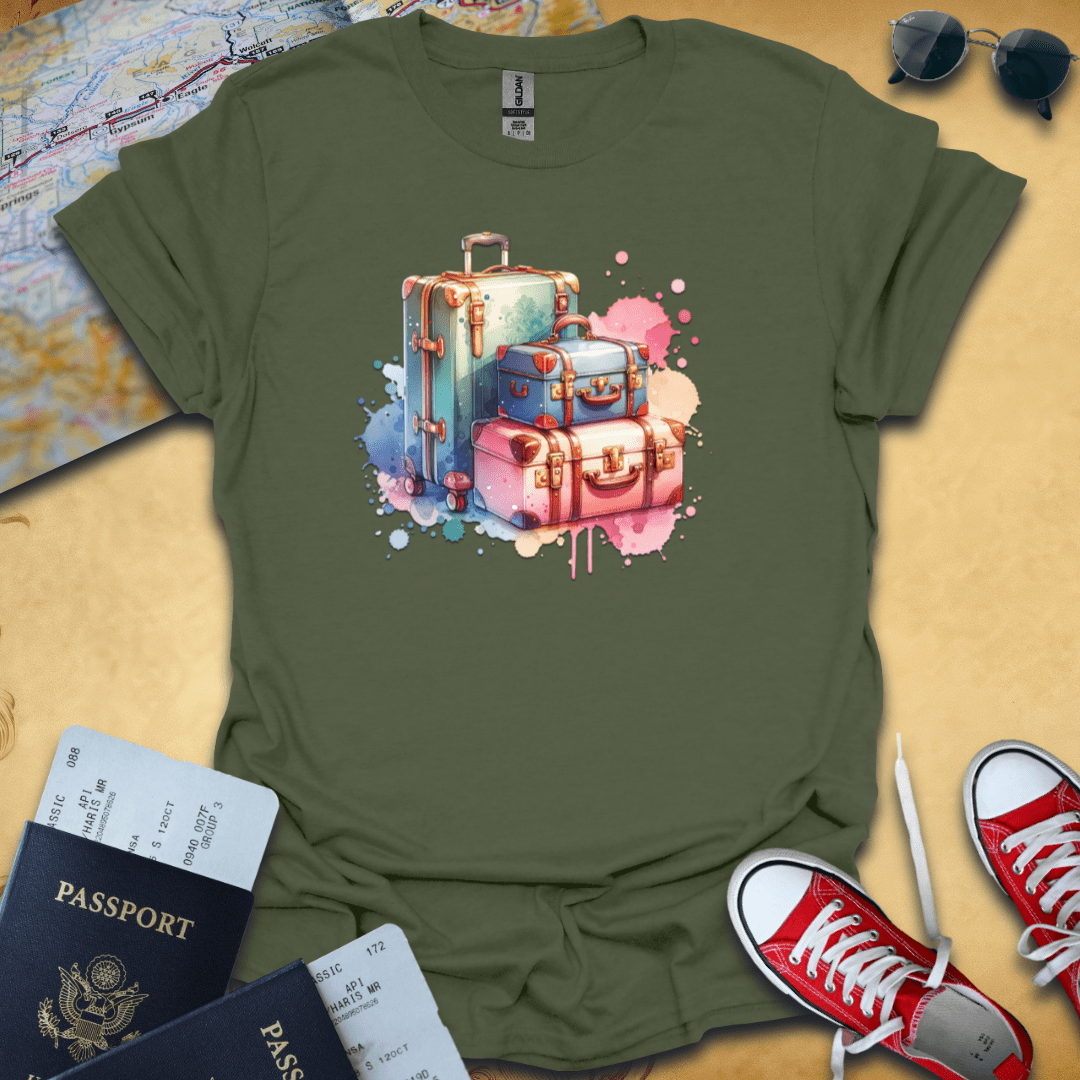 Suitcases Travel T-Shirt