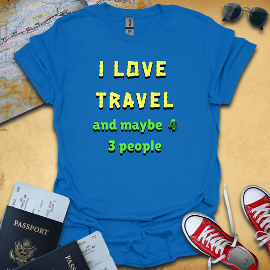 I Love Travel T-Shirt