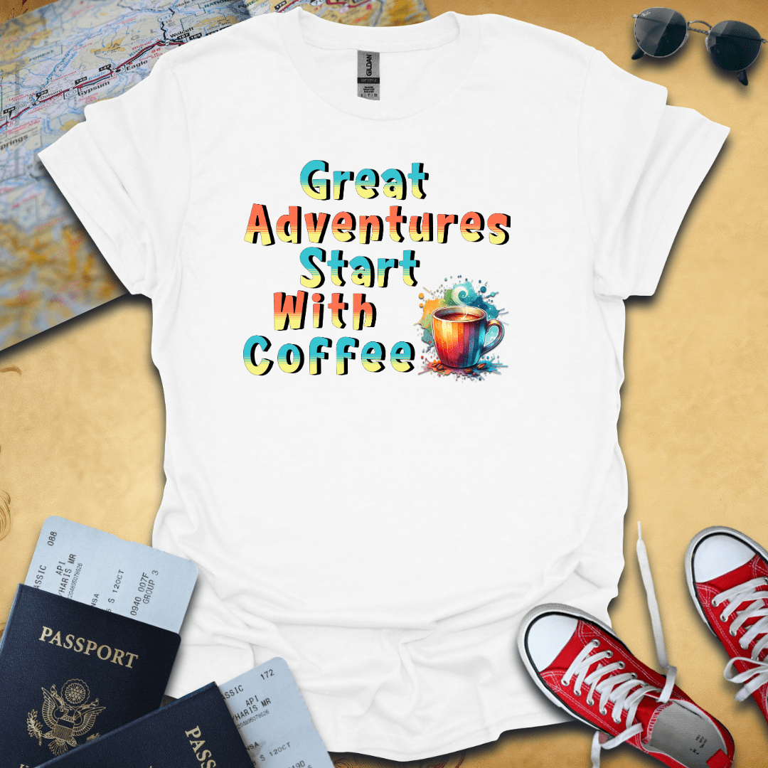 Great Adventures Travel T-Shirt