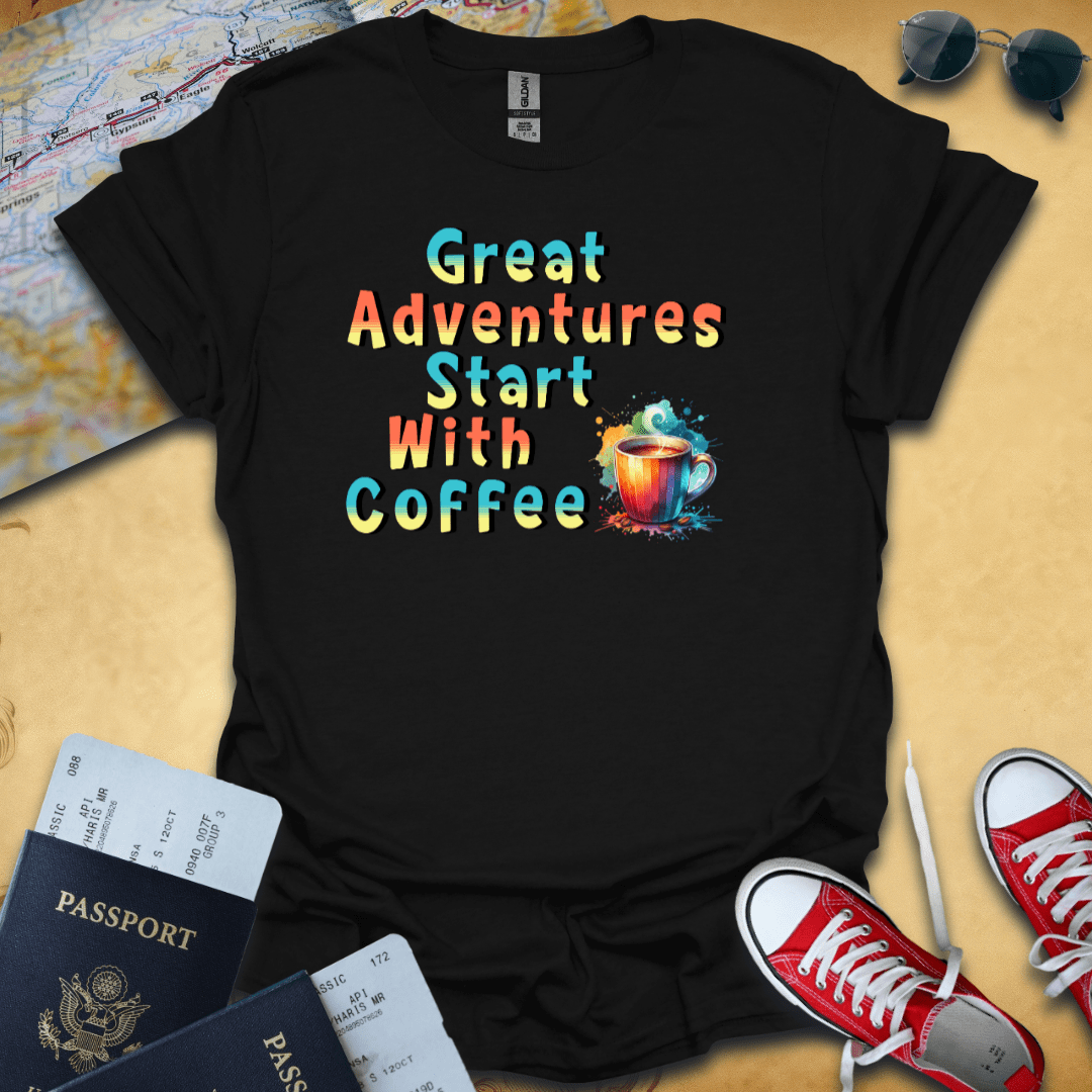 Great Adventures Travel T-Shirt