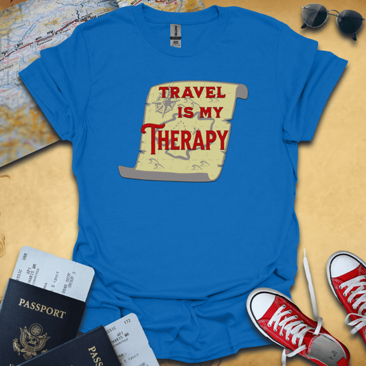 Travel is My Therapy T-Shirt