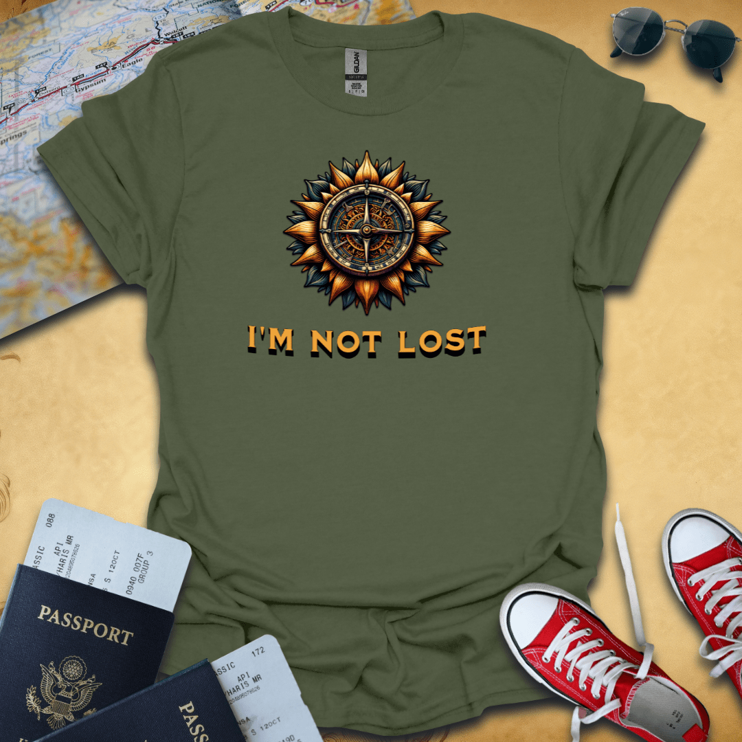 I'm  Not Lost Travel T-Shirt