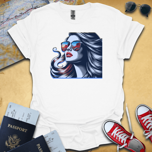 Desert Woman Travel T-Shirt