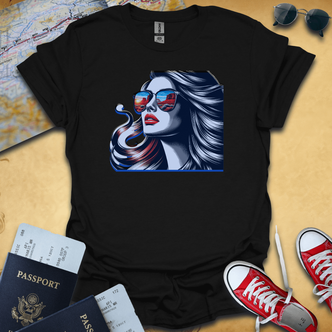 Desert Woman Travel T-Shirt