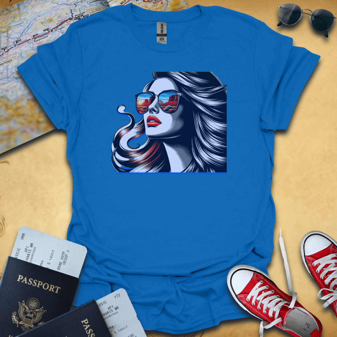 Desert Woman Travel T-Shirt