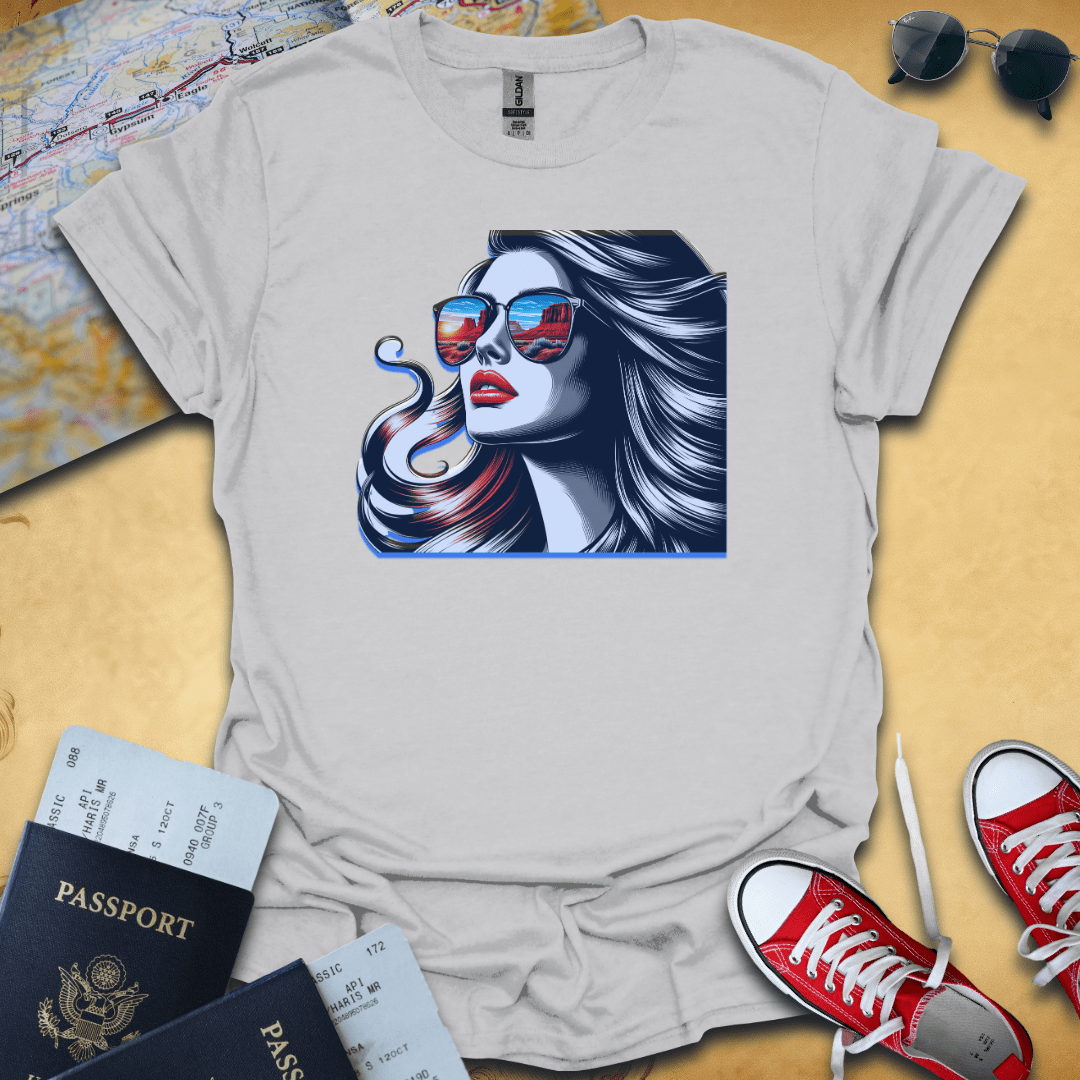 Desert Woman Travel T-Shirt