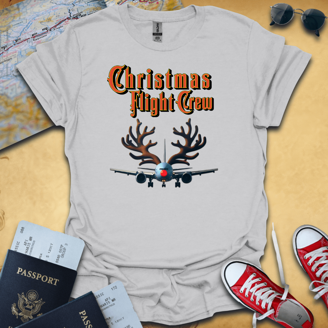 Christmas Flight Travel T-Shirt