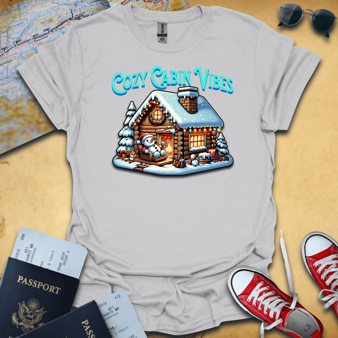 Cozy Cabin Travel T-Shirt