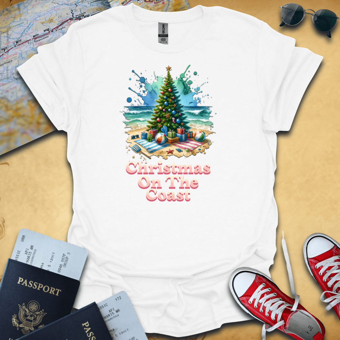 Christmas Coast Travel T-Shirt