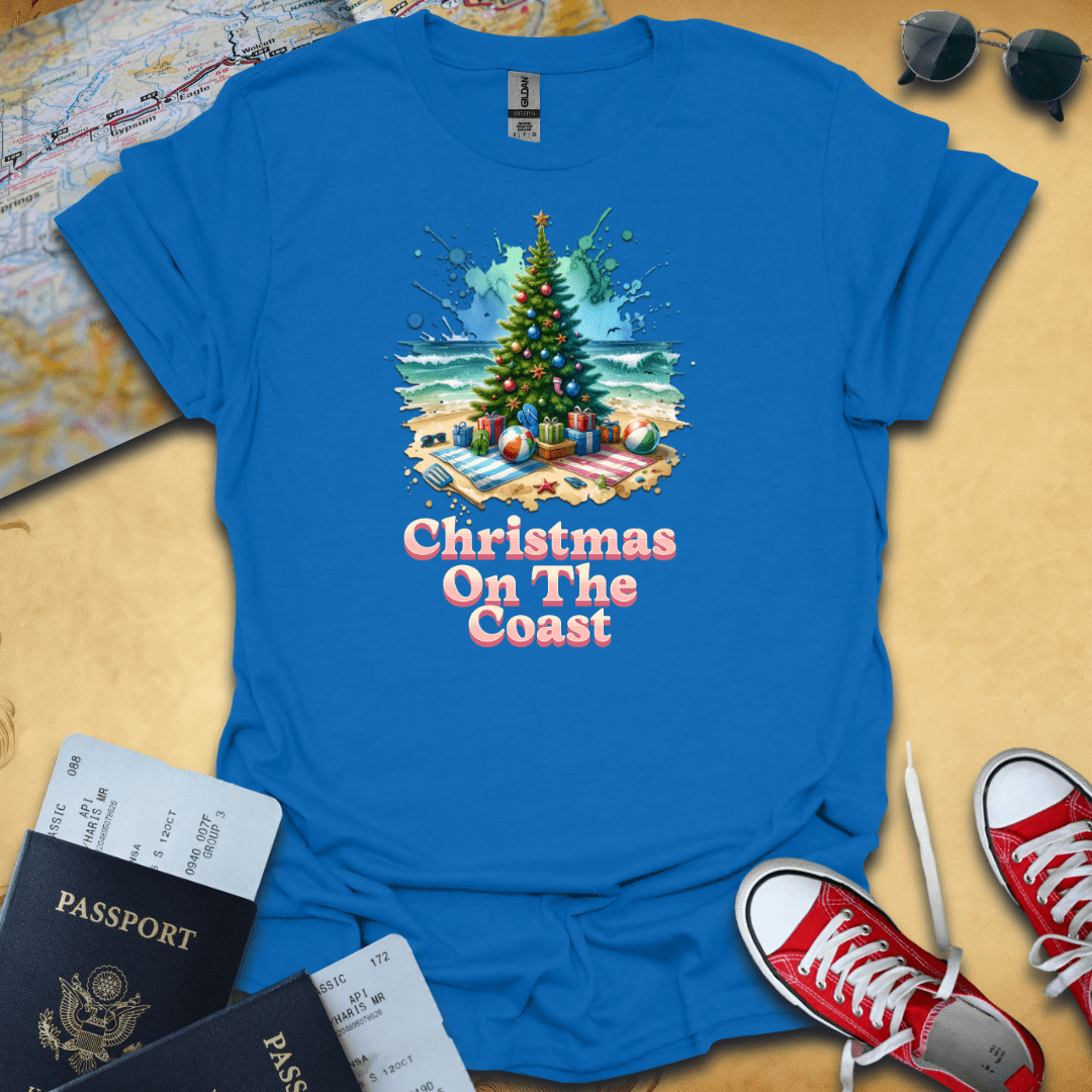 Christmas Coast Travel T-Shirt