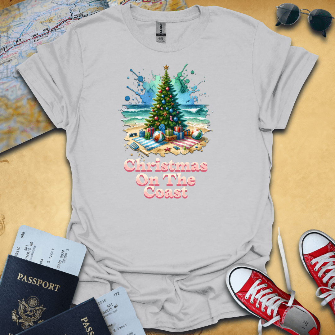 Christmas Coast Travel T-Shirt