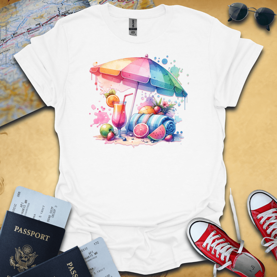 Watermelon Beach Travel T-Shirt