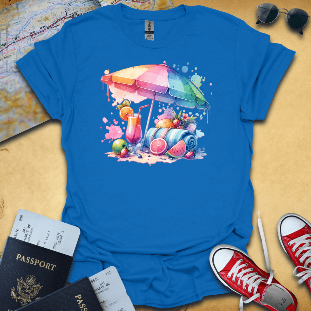 Watermelon Beach Travel T-Shirt