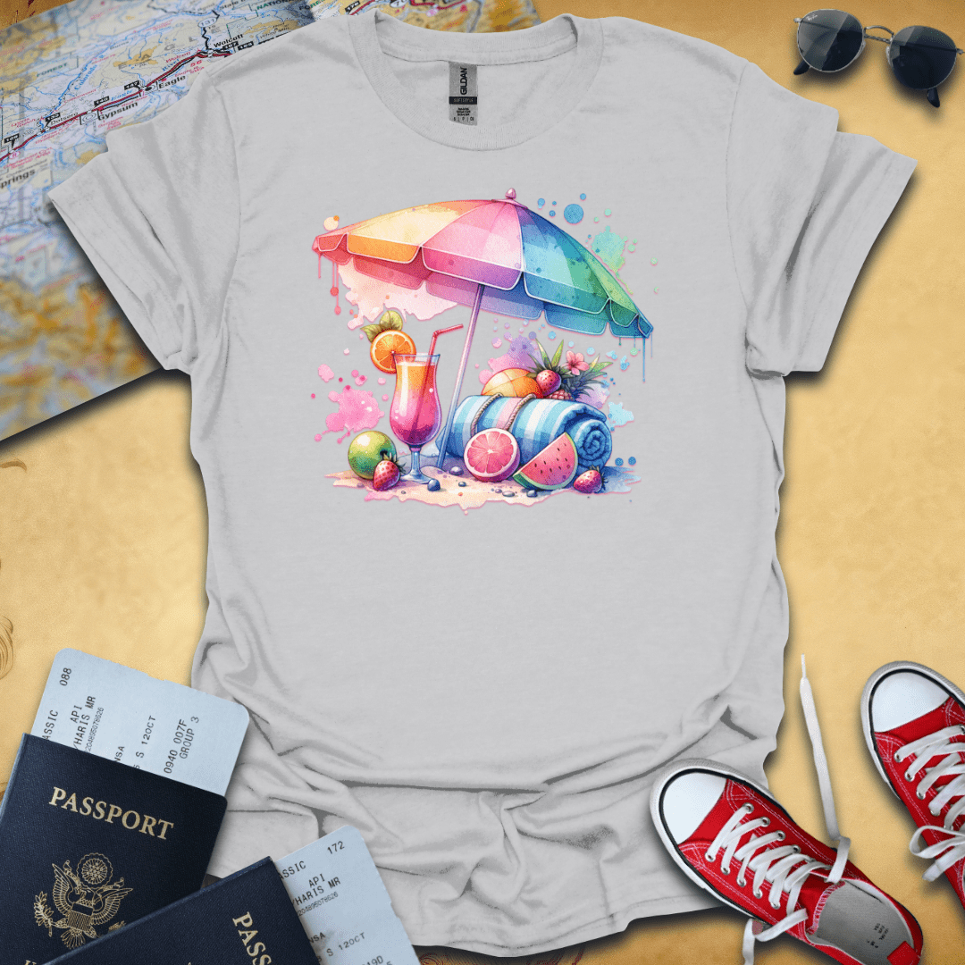 Watermelon Beach Travel T-Shirt