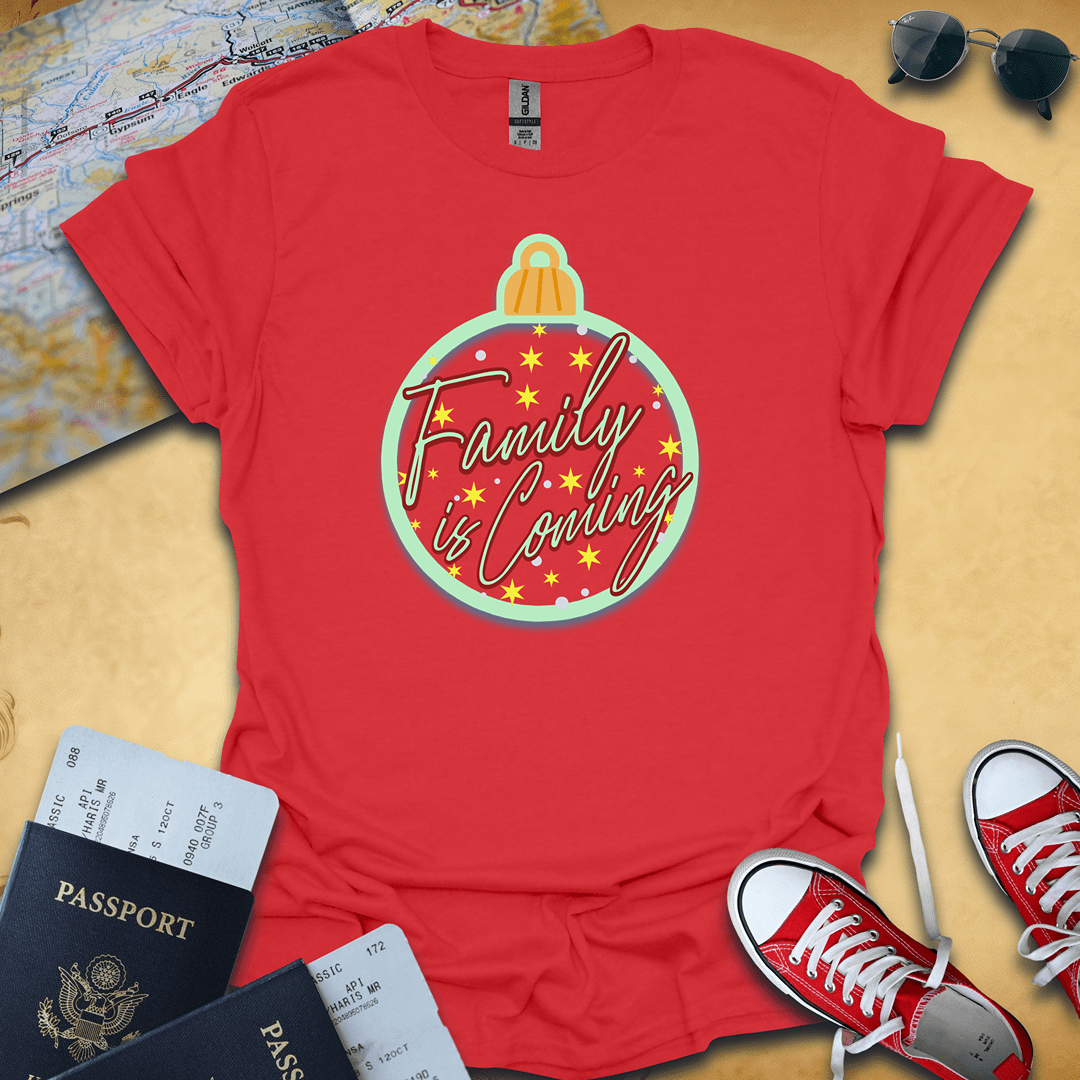 Family Coming Travel T-Shirt