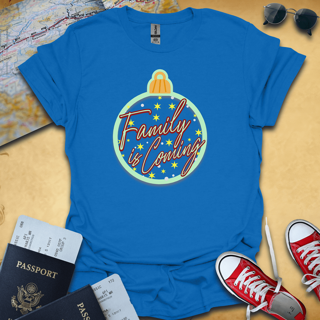 Family Coming Travel T-Shirt