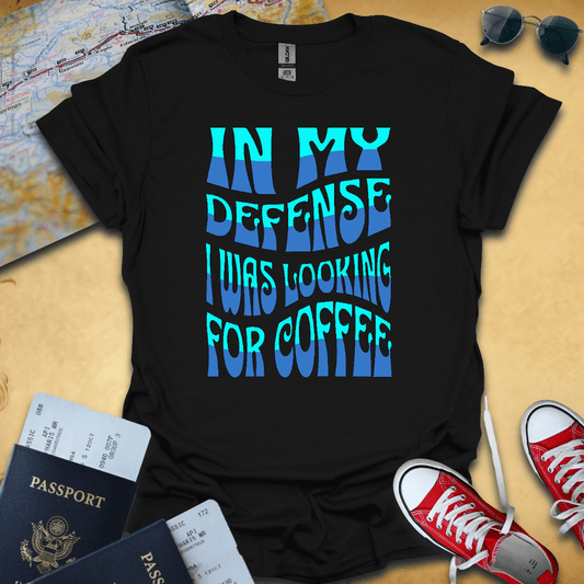 Looking Coffee Travel T-Shirt