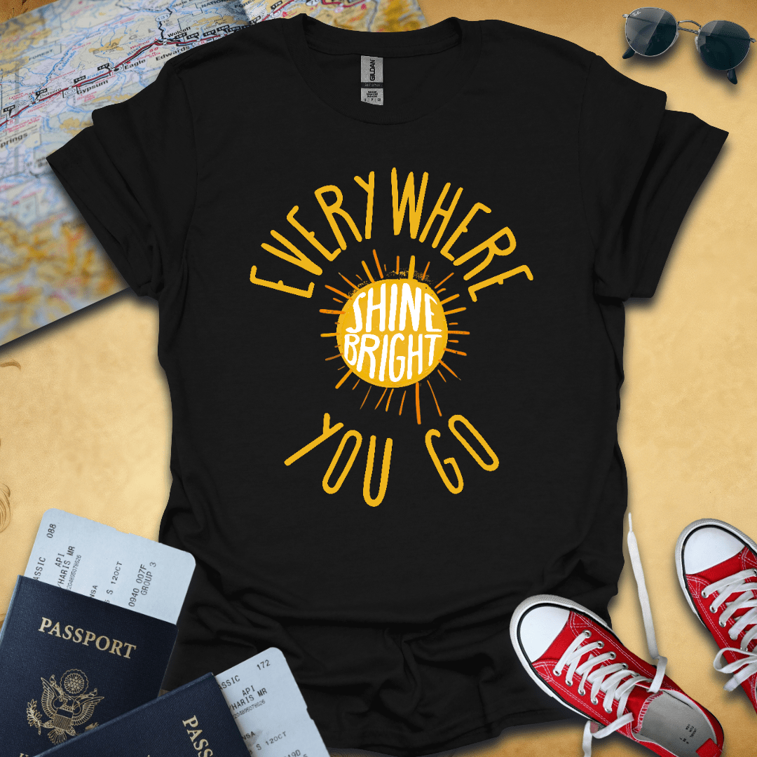 Shine Bright Travel T-Shirt